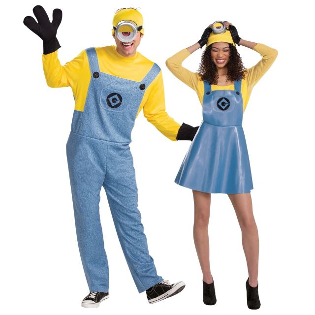 I minion coppia costumi